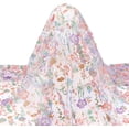 thumbnail image 1 of 2 Yards×63 Inch Colorful Flower Embroidered Lace Fabric Floral Embroidery Mesh Fabric French Sewing Lace Trim Fabrics for DIY Wedding Party Dresses Curtains Home Decoration, 1 of 4