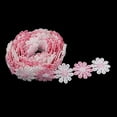 thumbnail image 1 of 2 Yards Colorful Flower Lace Edge Ribbon 2.5 cm Width Edging Embroidered Applique Sewing Craft -, 1 of 8