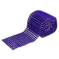 thumbnail image 1 of 2 Yards Sew Stitch on Cone Spikes Studs, 12Rows Plastic Flat Back Spike Rivet Punk Trim Ribbon, Sapphire, 1 of 6