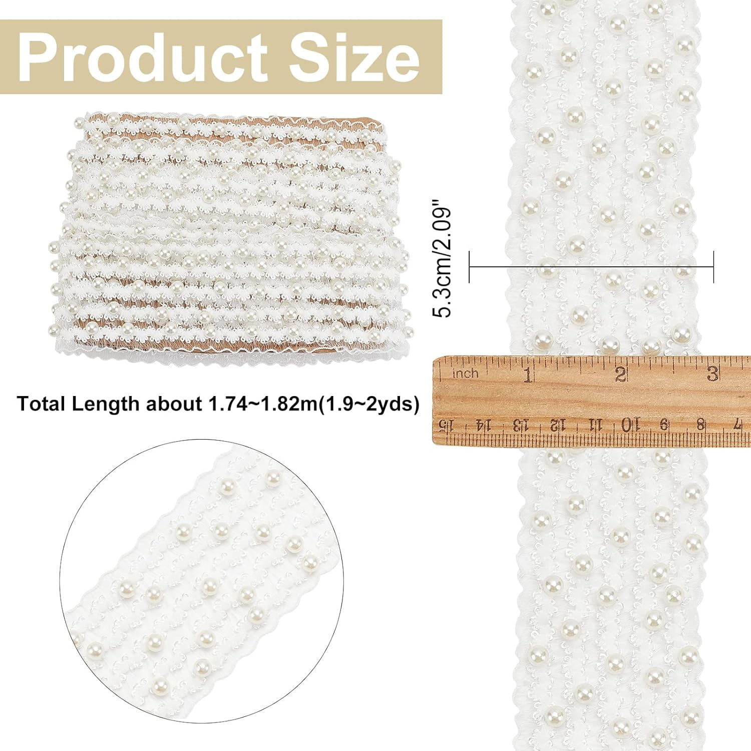 Ruban En Dentelle De Coton Vintage, Décoration De Martinique