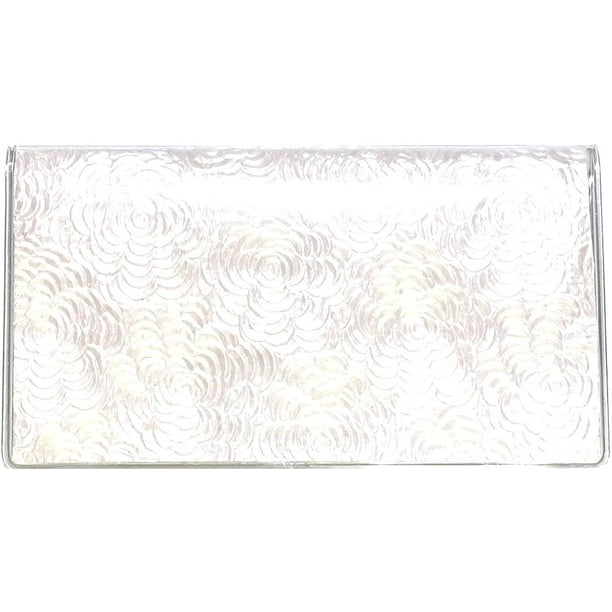 2 Year 2024 2025 Pocket Calendar Planner with Note Pad (White Rose