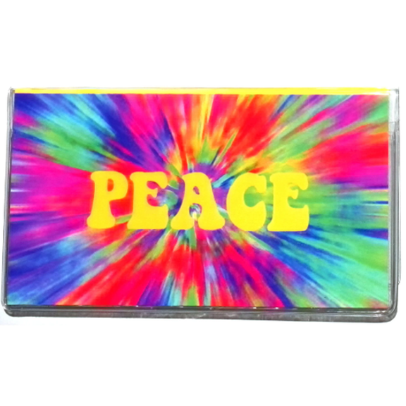 2 Year 2026 2027 Checkbook Size 3"x 6" Calendar Planner Datebook w Note Pad (Peace, small)