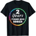 thumbnail image 1 of 2 Year Clean and Sober Addiction T-Shirt, 1 of 3