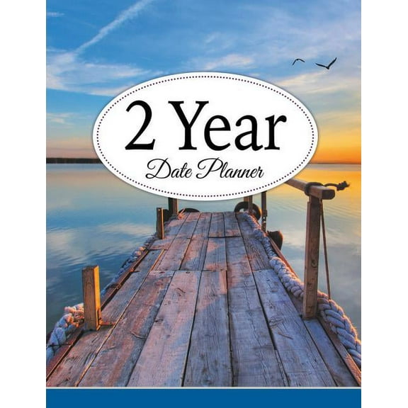 2 Year Date Planner, (Paperback)