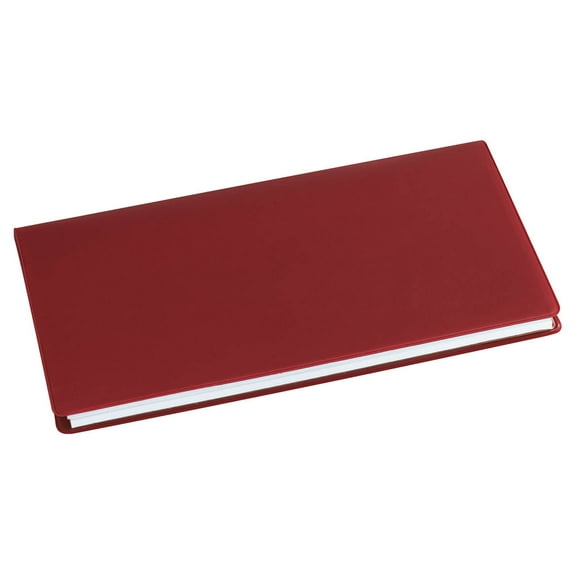 2-Year Pocket Planner Calendar, 6.75 x 3.63 Burgundy, 2023-2024 - Pocket Sized Calendar Ideal for Purses, Briefcases, or Backpacks