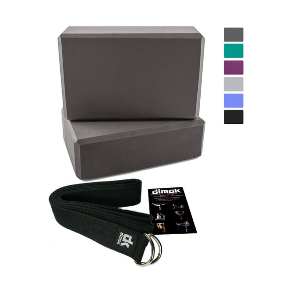 2 Yoga Blocks 9*6*4 Thick and Durable