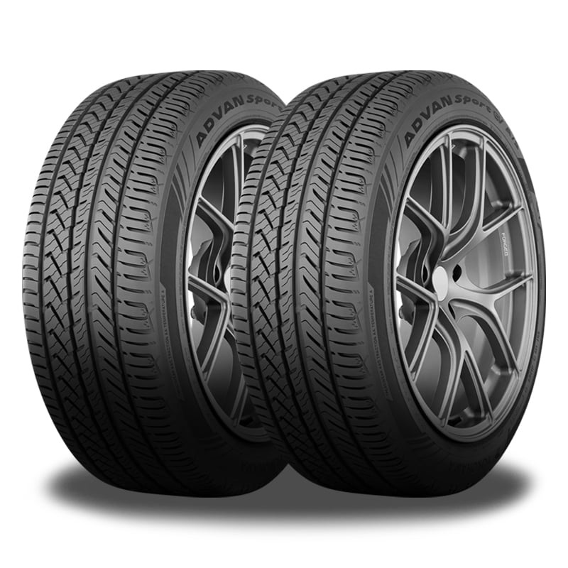 2 Yokohama Advan Sport EV A/S 265/45R20 108V 55K Mi Warranty EVs Tire ...