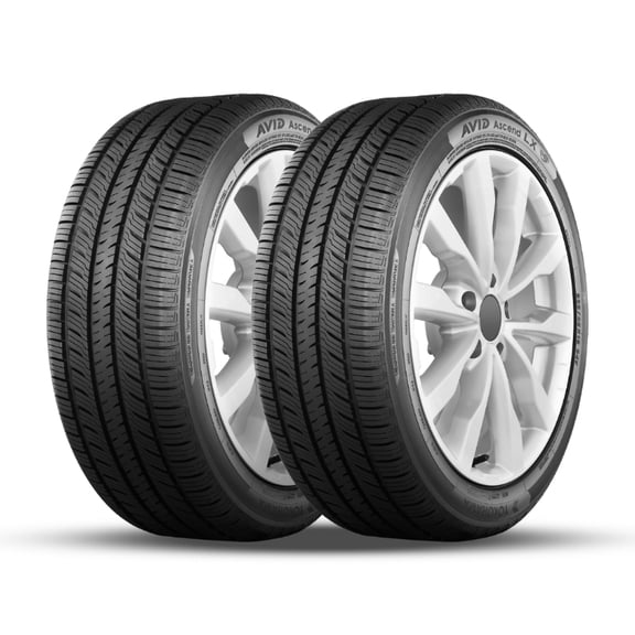 2 Yokohama Avid Ascend LX 215/50R18 92V All Season 85K Mileage Warranty 800AA 110132839 / 215/50/18 / 2155018