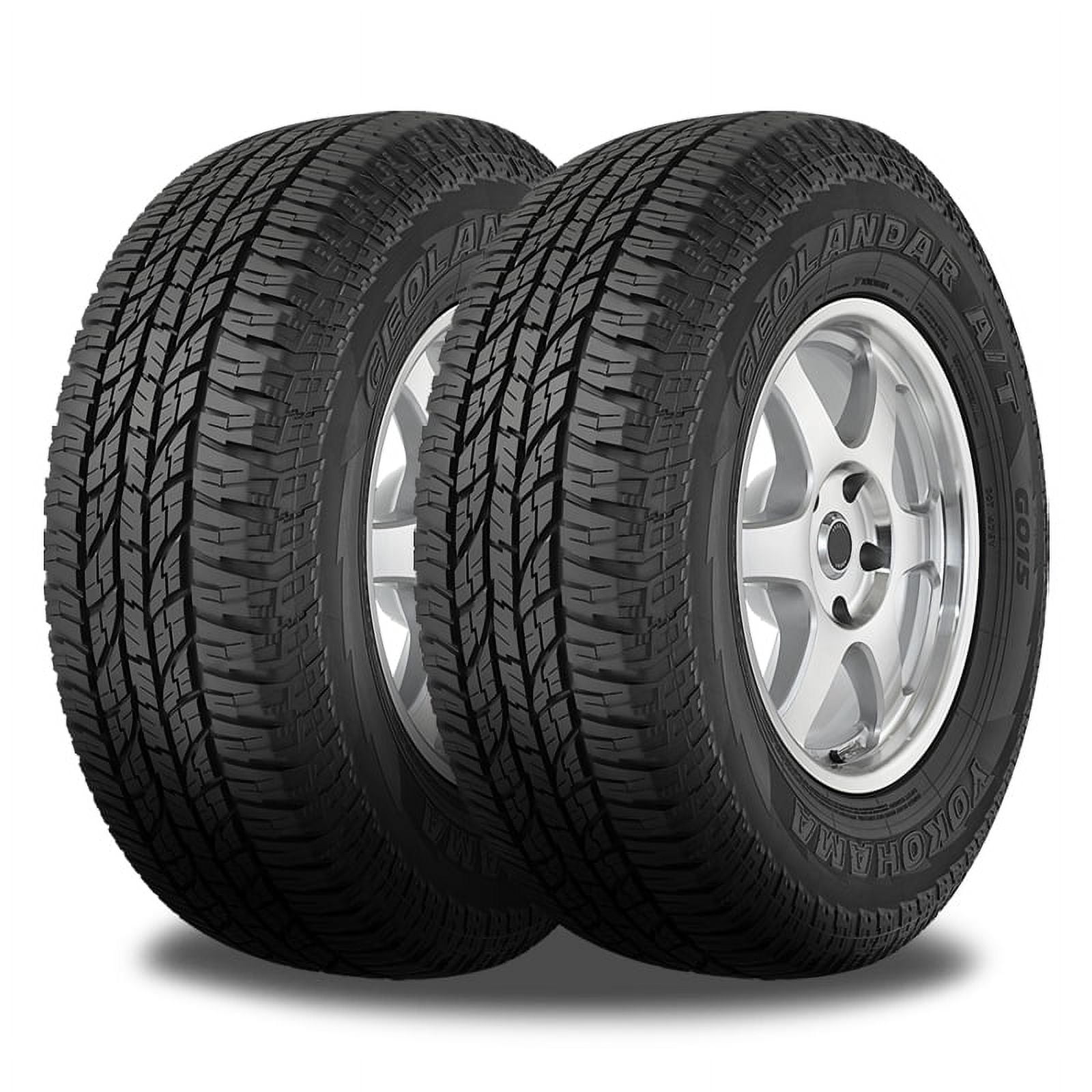 2 Yokohama GEOLANDAR A/T G015 225/60R18 104H All Terrain 2 Yokohama GEOLANDAR A/T G015 225/60R18 104H All Terrain