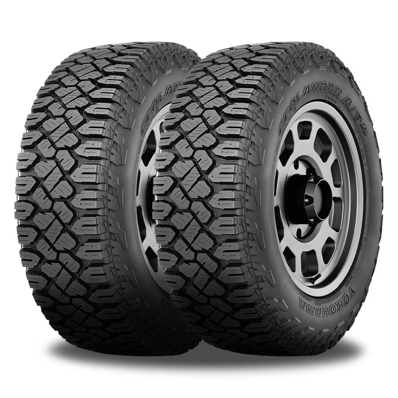 2 Yokohama Geolandar A/T XD 265/60R20 121/118Q All Terrain Truck SUV [ 10 PLY ] 110117122 / 265/60/20 / 2656020