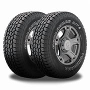 2 Yokohama Geolandar A/T4 G018 33x12.5x15 108S All Terrain 55K Mi 6 PLY 110101805 / 33/12.5/15 / 3312.515
