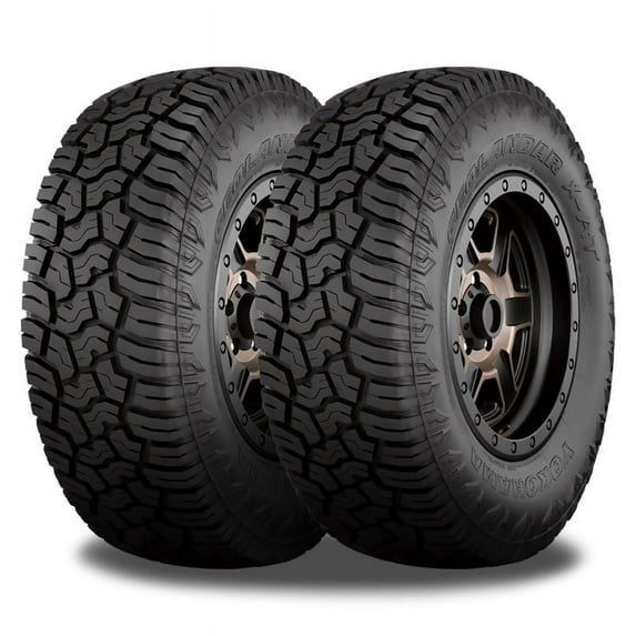 2 Yokohama Geolandar X-AT 285/75R17 121/118Q E Tires 110116064 / 285/75/17 / 2857517