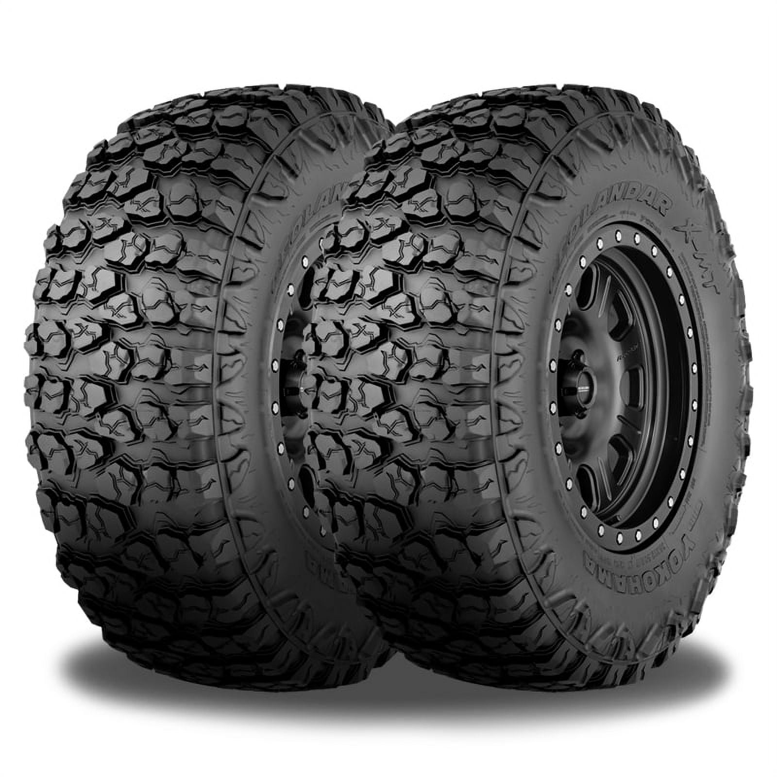 2 Yokohama Geolandar X-MT 35x12.5x18 123Q E/10 Mud Terrain (M/T 
