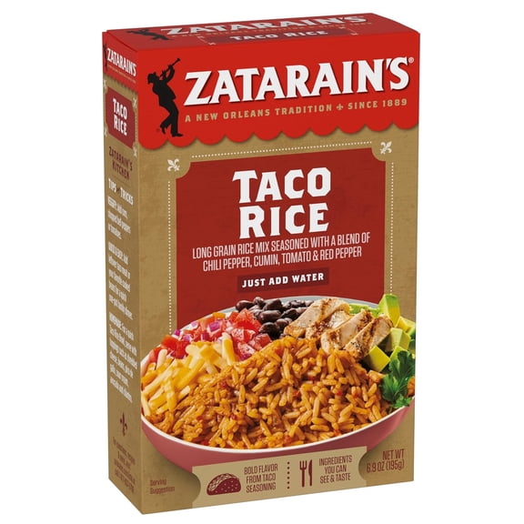 2 - Zatarain's Taco Rice, 6.9 oz ( 2 Pack )