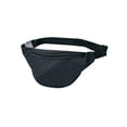 thumbnail image 1 of 2-Zipper Fanny Pack - Black, 1 of 1
