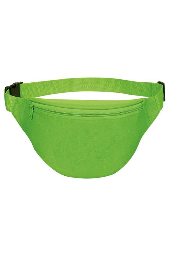 2-Zipper Fanny Pack - Green