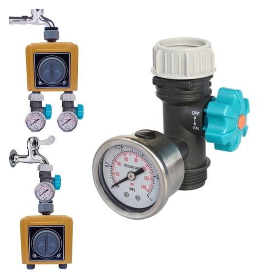 2 Zones WIFI Tuya Smart Home Garden Automatic Watering Timer Rain Sensor Irrigation Sprinkler - PRESSURE VALVE