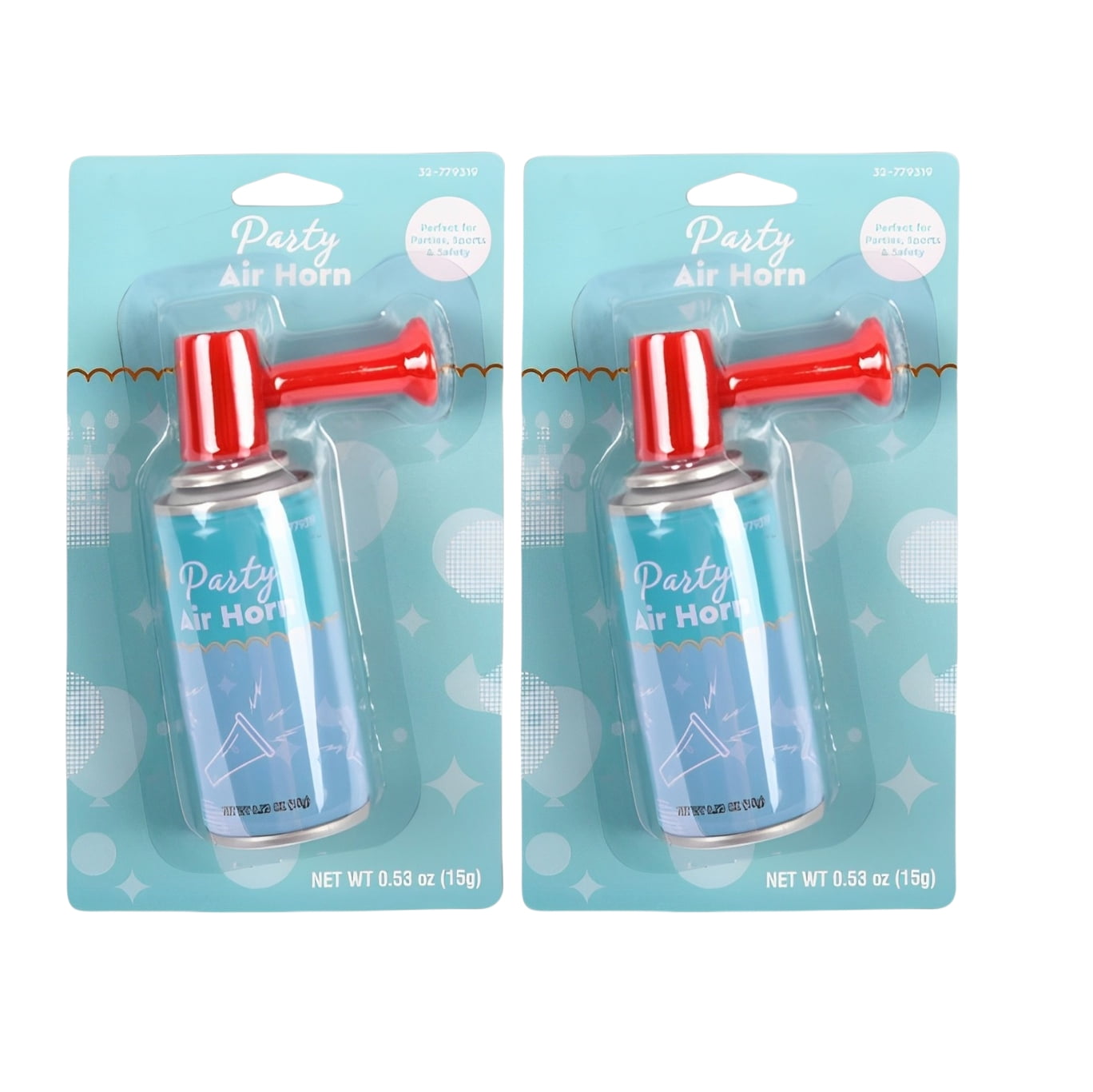2 air horn Portable hand held security safety Party Sports boat LOUD BLAST 0.53 OZ