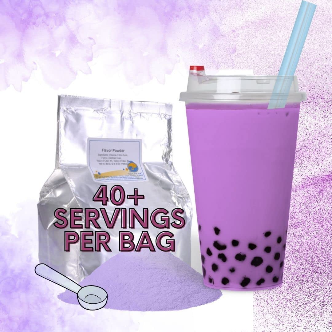 2 bags 8090 drinks of Boba Powder Variety for Tapioca Pearls Fruit