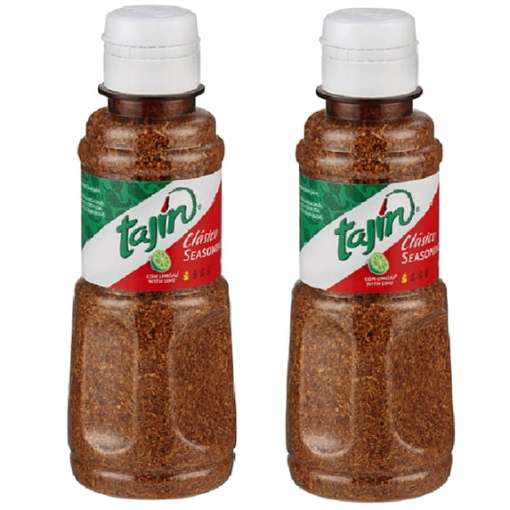 2 bottles Tajin Fruit and Snack Seasoning, 5.0 oz