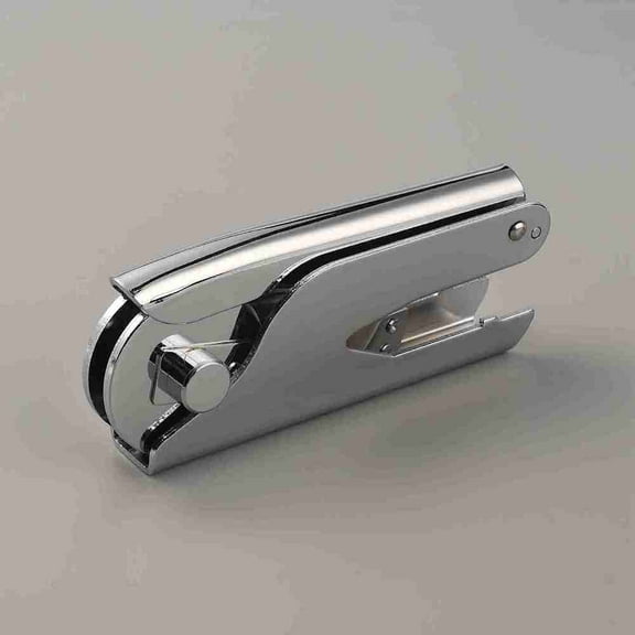 2 box Stainless Steel Embosser Hand-Held Embossing Stamp for Books Envelopes Napkins Platinum 123x54x24mm 1pc/box