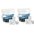 【2 buckets】3 inch Chlorine Tablets Pool Chlorine Tablets,90 Available