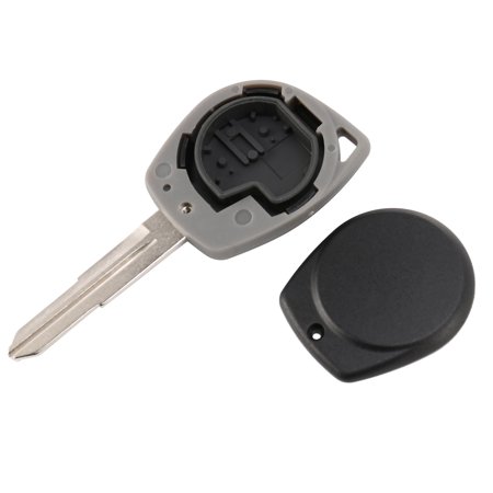 2-button Uncut Remote Key Fob Case For Ignis Alto Sx4 Agila Black