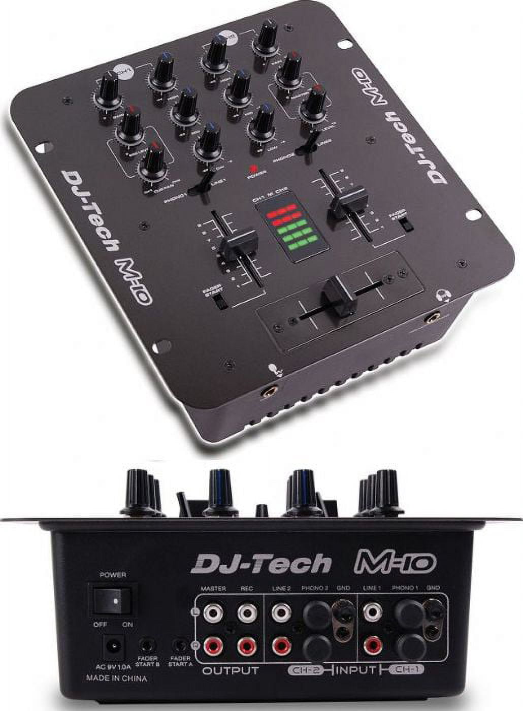 Mixer Dec 2-channel rack-mountable all purpose mixer w/USB & Deckadance LE DJ ...