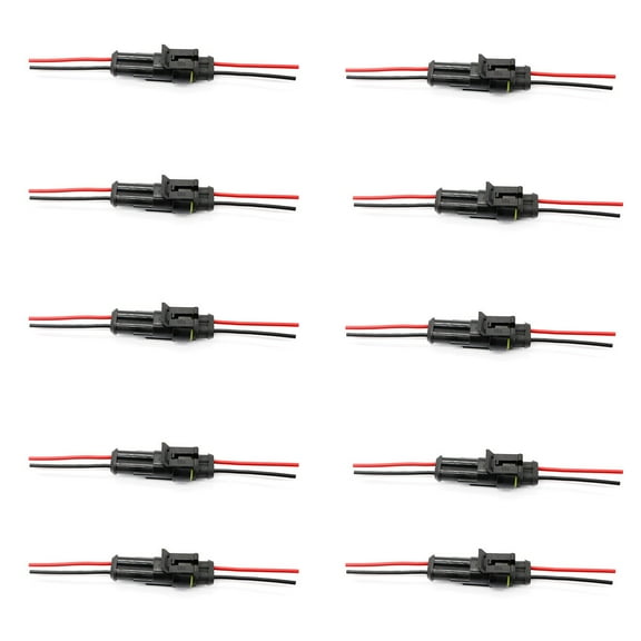 Homoyoyo Vehicle Wiring Connectors 2 10 Pairs Electrical Cable Terminals