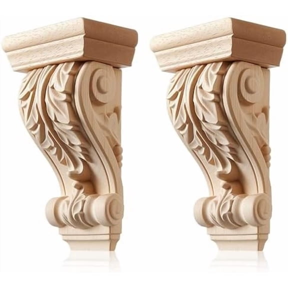 2 count Corbels, Architect Model, 3.14 x 1.96 x 5.9 Inch