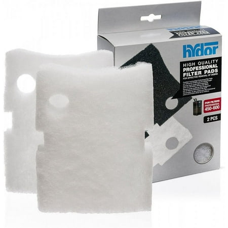2 count Hydor High Quality Professional Filter Pads for Filters Professional 450-600