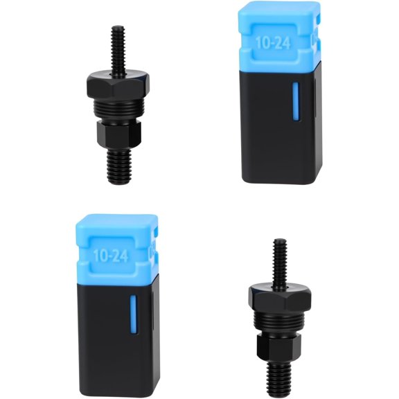 2 count Mandrel for Rivet Nut Tool, SAE 10-24 Rivet Nut Mandrel & Nose , Tool Replacing Accessories