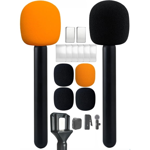 2 count Mic Mini Accessories for Mic Mini/2/3, Microphone Holder for RODE Microphone and Mini Microphones, Microphone Stand for Vlog, , Interview