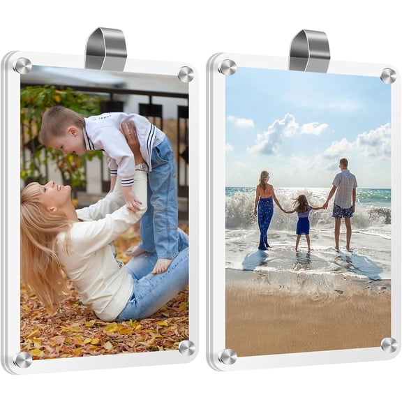 2 count  Picture Holder, Suitable for  Visor,Universal for Any  Model,Show Personal or Family Photos,  for Drivers,3.5"X2.4"