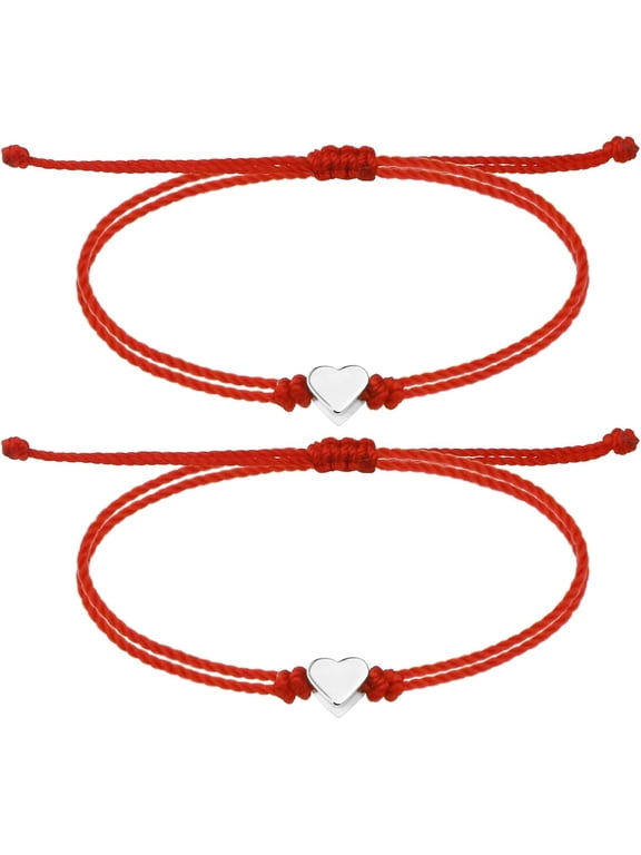2 count Red String Bracelet, Matching Bracelets for