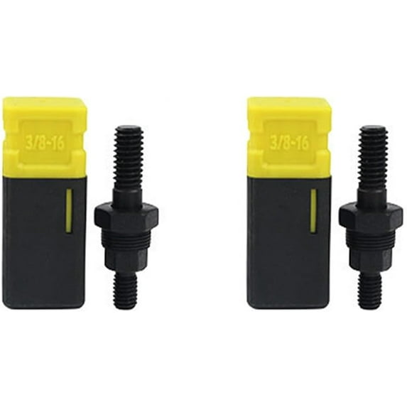 2 count Rivet Nut Mandrel and Nose Accessary, 3/8-16 Rivet Nut Tool Tip ...