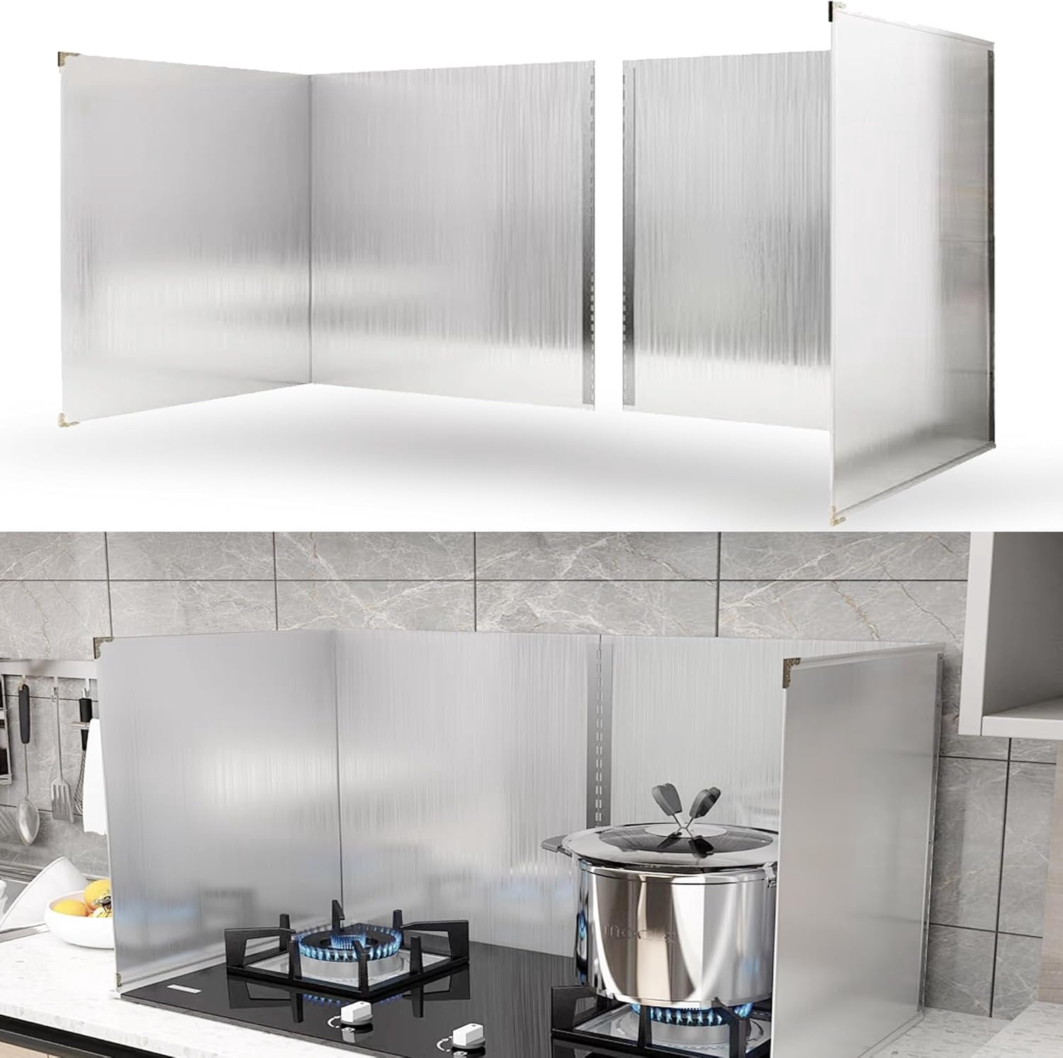 Stove Splatter Guard For Wallnull