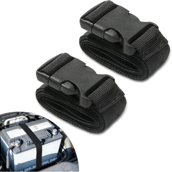 2 count Tie Down Strap, Adjustable Box Strap with Quick Release Buckle, Auto Hold Down Strap for , Cooler, RV Box, , Luggage Belt and (2PCS)
