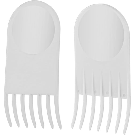 2 count Vegetable Cleaning Tool Salad Onion Vegetable Cleaning Brush for Vegetable Fruit Vegetable Cleaner Comb Tools for Vidalia Chop Wizard