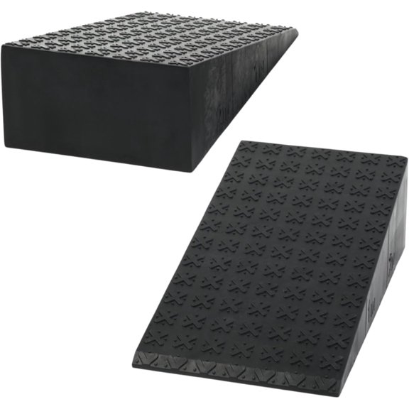 2 count Versatile Squat Wedge Block for Heel Elevated Squat, Heavy-Duty Stretcher Slant Board to Enhance Mobility, & Strength Performance