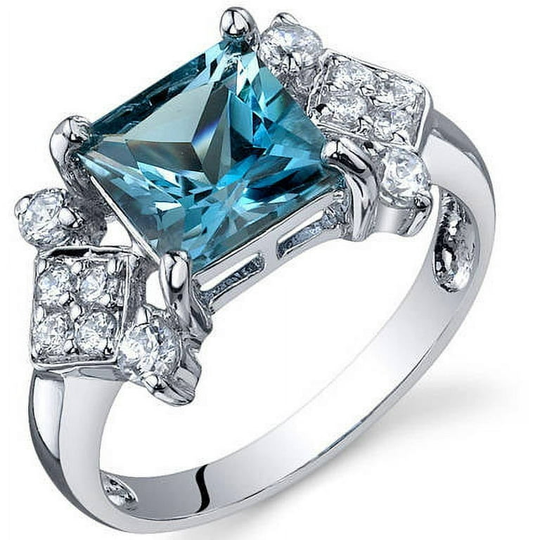 Walmart blue topaz ring clearance