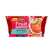 Del Monte Fruit Refreshers Red Grapefruit in Guava flavored Fruit Water, 7 oz Cup (Pack of 2)
