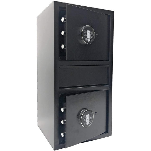 Southeastern double door Drop Depository Safe Box with low profile