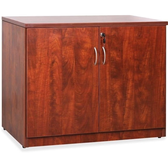 2-door Storage Cabinet - Cherry