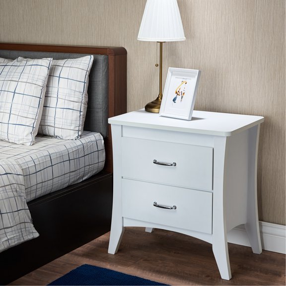 2 - drawer storage - Tapered leg design - Bedroom furniture - Enhance aesthetics