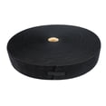 thumbnail image 1 of 2" elastic stretchable loop material, 25 yard dispenser box, black, 1 of 2