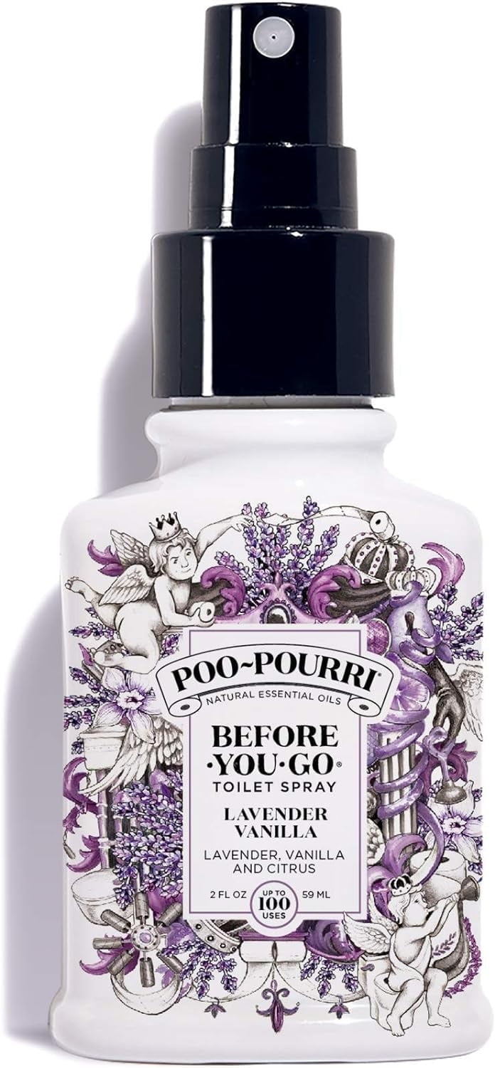 2X - 2 fl oz Toilet Spray Lavender Vanilla - Poo-Pourri