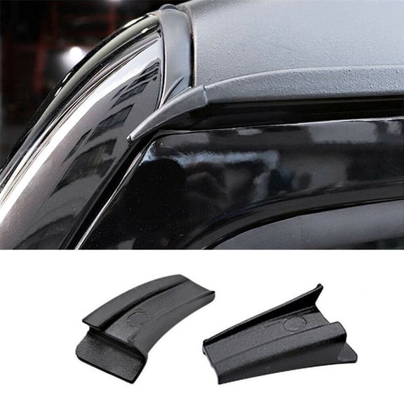 2 for Jeep for Wrangler for JL 2018-2021 Water Rain Gutter Extension Channel Accessories
