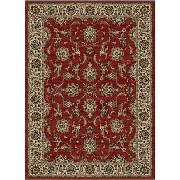 2 ft. 3 in. x 7 ft. 7 in. Home Town Ambassador Area Rug - Claret