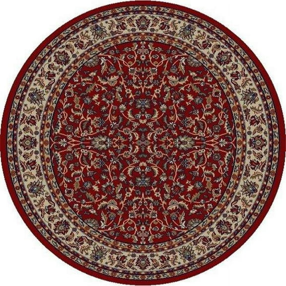 2 ft. 7 in. x 4 ft. Jewel Kashan - Red